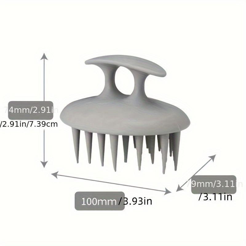Silicone Scalp Hair Massage Brush Shampoo Massage Comb Bath Wash Hair Care Root Scalp Massager Shower Brush Salon Hair Tool