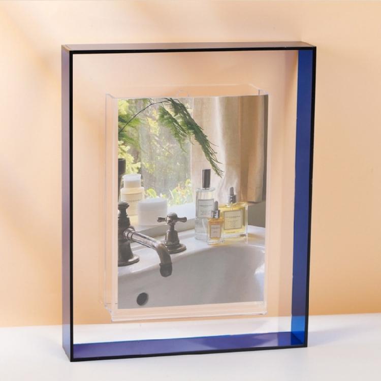 1PC Acrylic Picture Frame Photo Holder Photo Poster Desktop Wall Hangings Display