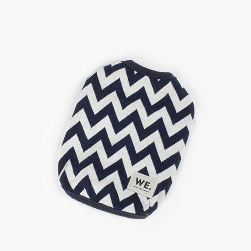 WE.FAM WEFAM Zigzag-Navy