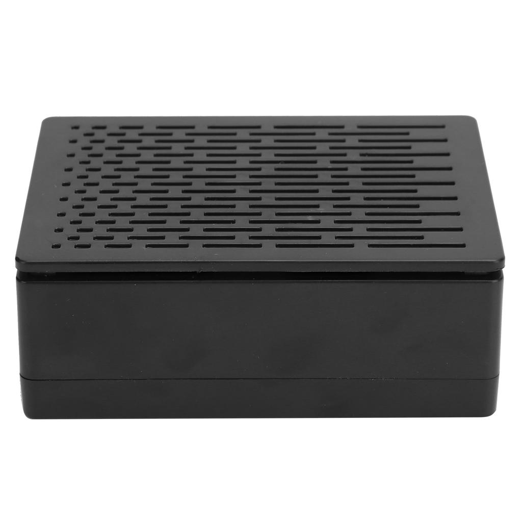 Protective Case for Raspberry Pi 4B ABS Shell Reserved All Port for HDMI USB A VBlack