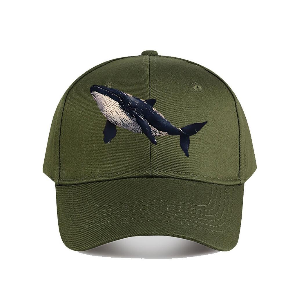 Realistic Resin Whale Model Home Decor Baseball Cap Fashion Unisex Sunhat Womens Outdoor Sports Snapback Cap