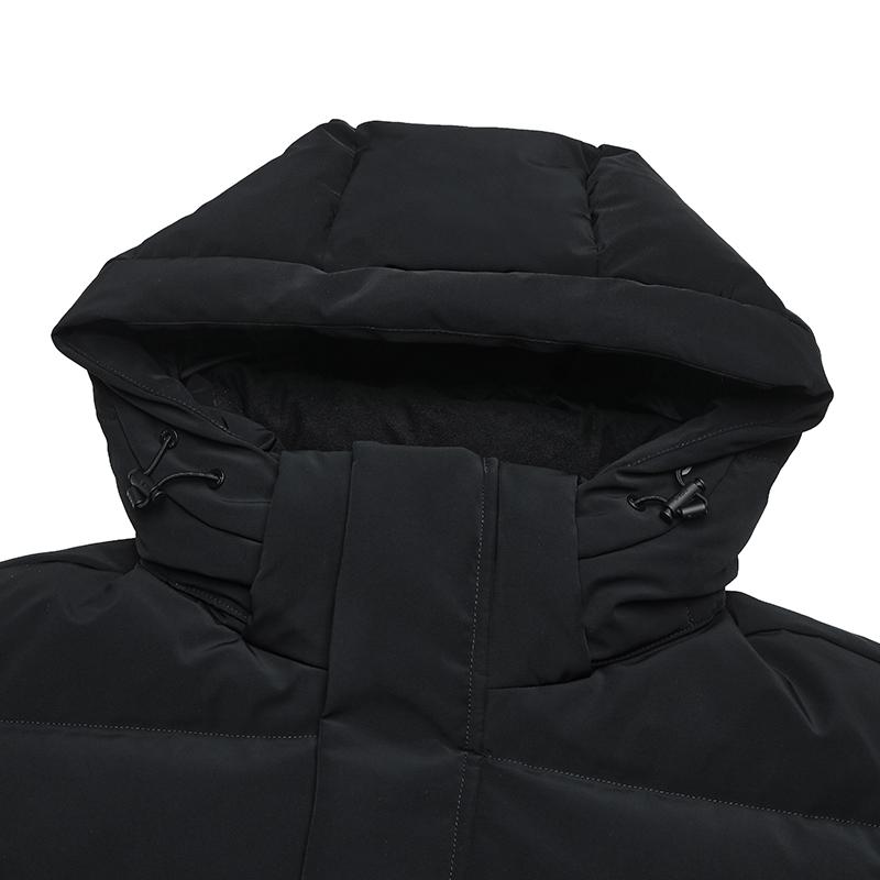 New FILA Down Jacket Men's Jet Black F11M448906FBK