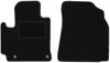 Front Black Floor Mats For: Toyota RAV4 II 2WD 3-door (2001-2005)