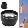 52MM 2X Aluminum Alloy Magnification Additional Lens for All 52MM Diameter Camera Lenses