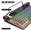 84 Keys Mechanical Keyboard Retro Typewriter Keyboard Plug And Play Anti Ghosting 3000mah Battery Type C Interface for Home