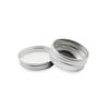 Wopanxye 15ml Silver Aluminum Refillable Cream 15g Cream Cosmetic Small Ointment Aluminum Aluminum Jar Cream Cosmetic Storage for Travel and Small Lip