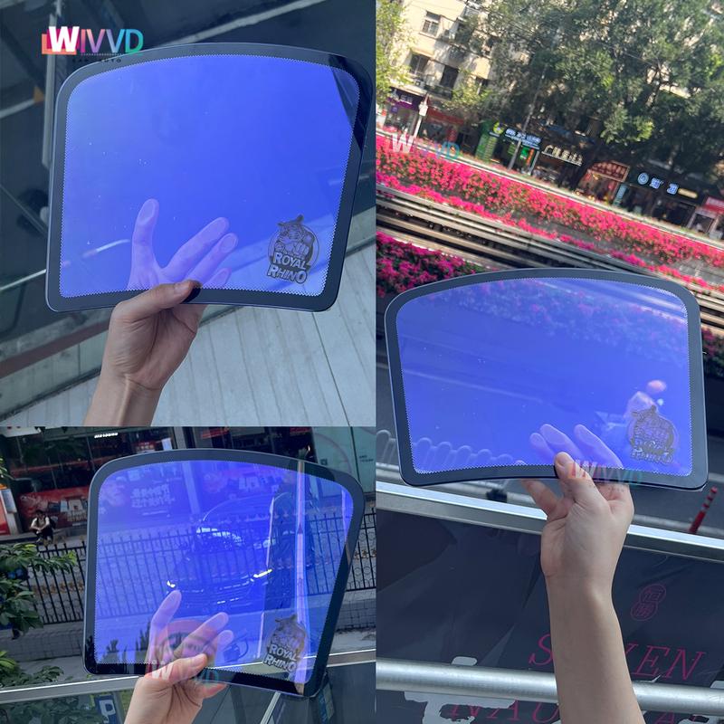 High Quality purple chameleon window tint film roll VLT80% Solar Car Glass Sticker UV Sun Solar Protection  High Heat Resistant 50CMx1M