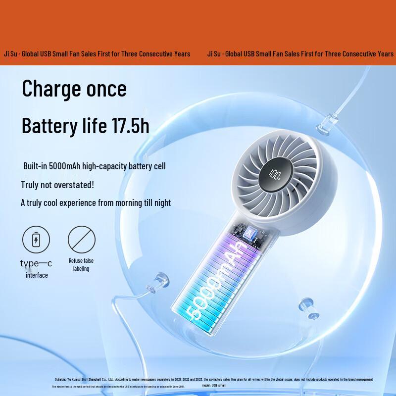 Jisou Mini Handheld Portable Fan