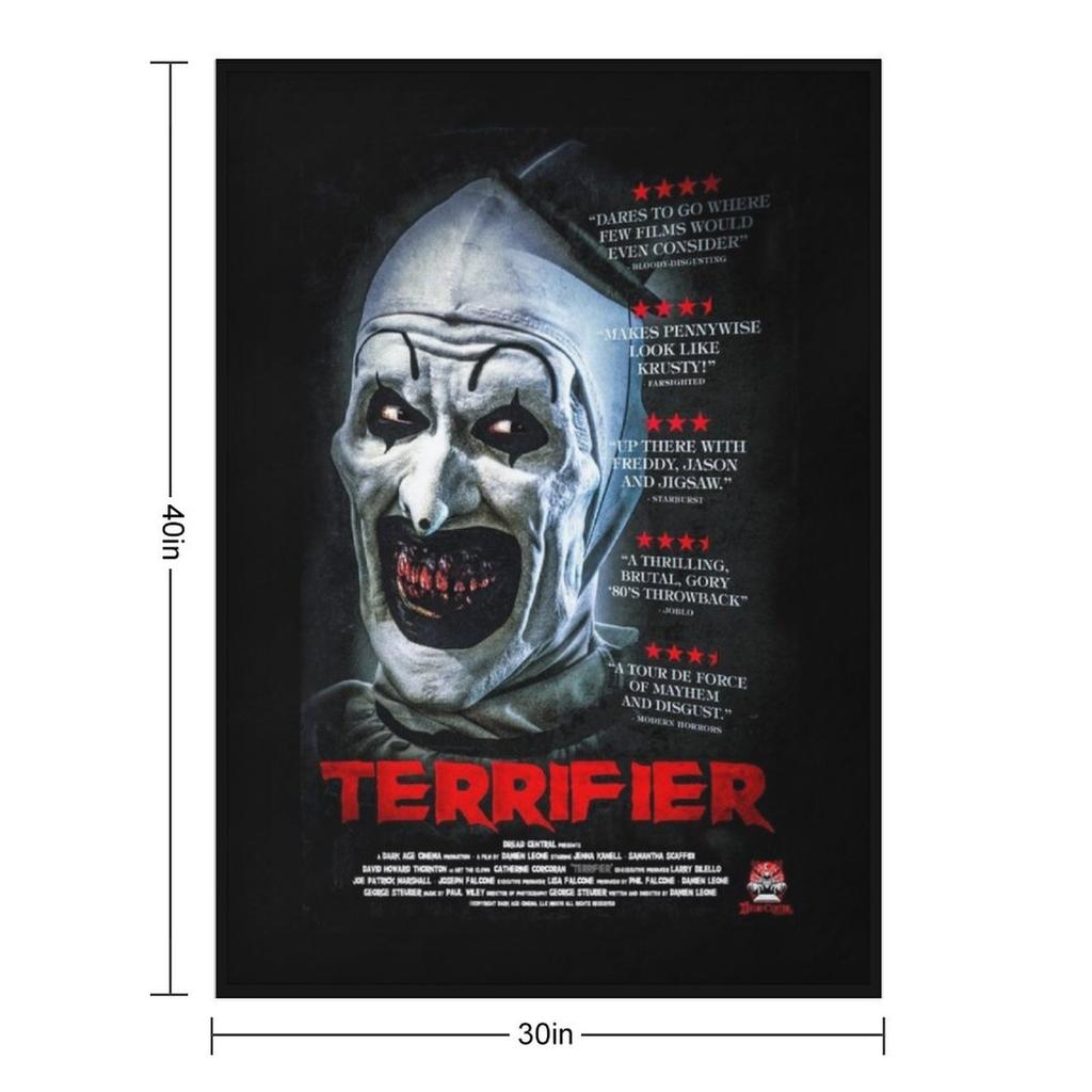 TERRIFIER Throw Blanket Comforter Luxury Designer For Decorative Sofa Summer Beddings Blankets