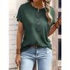 Spring Summer Women's Fashion Short Sleeve T-shirts Tops Clothing