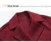 2026 Autumn Elegant Wool Lapel Coat for Moms – Double-Faced Windbreaker Jacket for Middle-Aged and Elderly Women