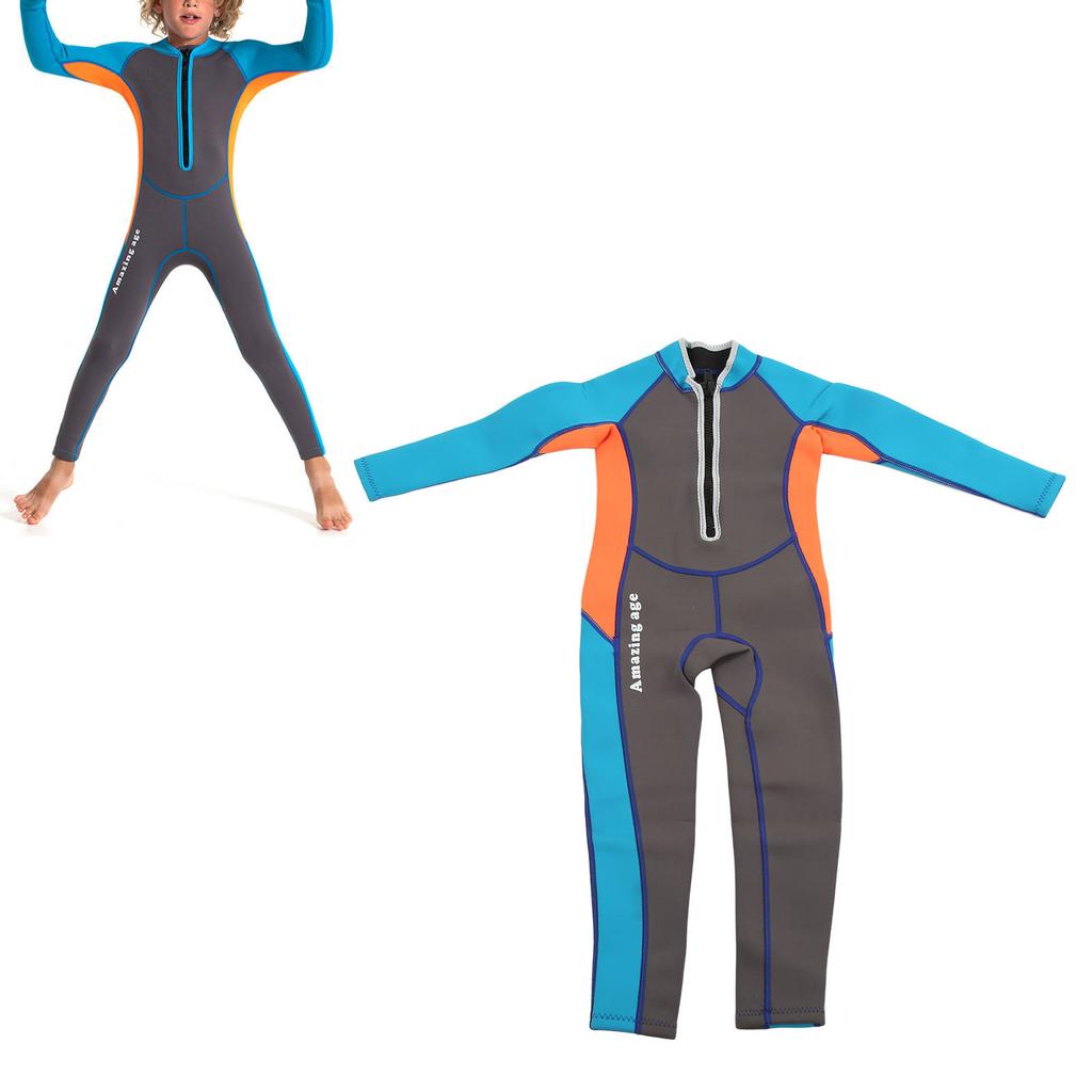 Kids Wetsuit   Sleeve Neoprene Keep Warm Sun   Swimsuit for Boys Girls Surfing Swimming