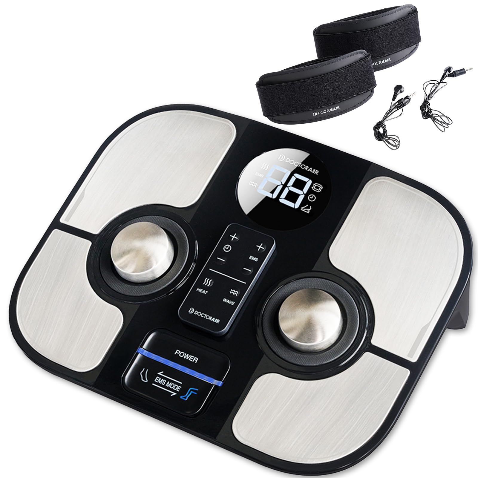 

Специальный набор Doctor Air Официальный магазин Уход за ногами Премиальное специальное издание Устройство 2 года расширенной поддержки EMS коврик для ног Точки давления на стопе Подошва чёрный