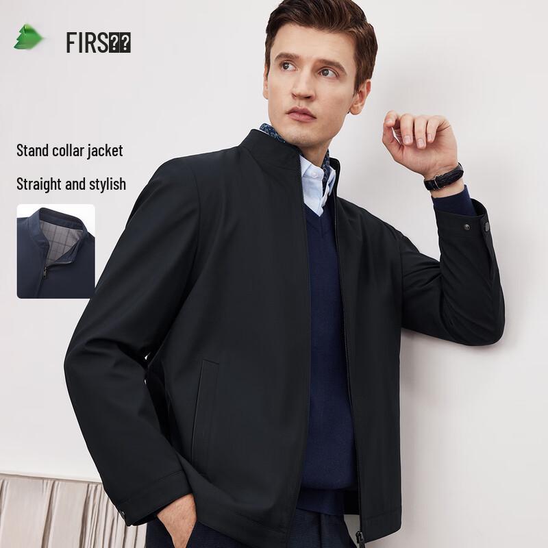 

Shanshan Men s Stand-up Collar Business Jacket L