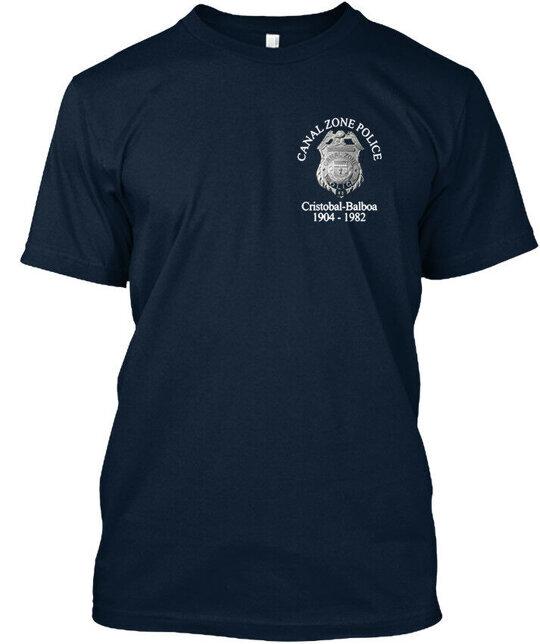

Canal Zone Police Panama Cristobal-balb wbr/ oa 1904-1982 T-Shirt Made in USA S to 5XL Unisex T-Shirt L