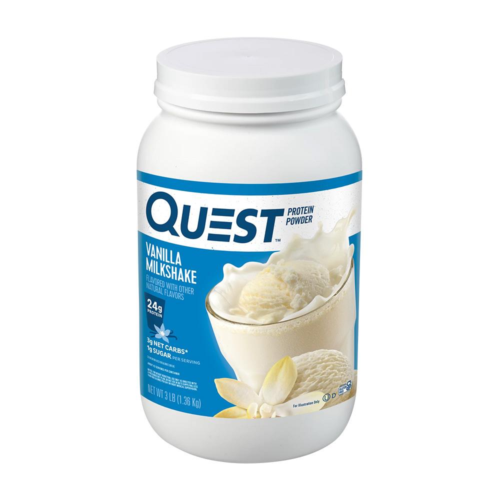 Protein Powder Vanilla Milkshake 43 Servings, 3 Lb