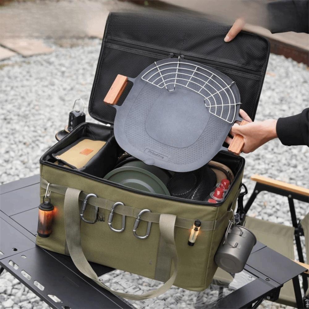 Waterproof Outdoor Storage Box Large Capacity Camping Storage Box Picnic Organizer Bag  Travel