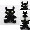 New How To Train Your Dragon 3 Plush Toy Light Fury Black Toothless Soft And Cuddly