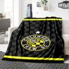 Columbus Crew SC Print Flannel Blanket High Quality Warm Comfortable Cover for All Seasons Perfect for Gifts Home Decor