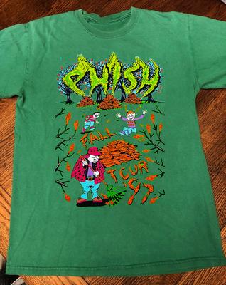 Phish Fall Tour '97 T-Shirt Cotton Unisex Classic Collection S-5XL M738 Unisex T-Shirt