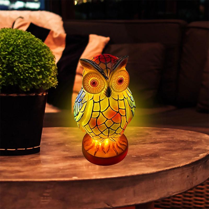 Animal Table Lamp Series,Stained Glass Cat,Dragon,Wolf,Horse,Owl,Dolphin,Turtle,Elephant,Mermaid Table Lamp Night Light