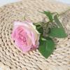 Single Velvet Strand Rose Simulation Flower Table Decor And Special Occasions