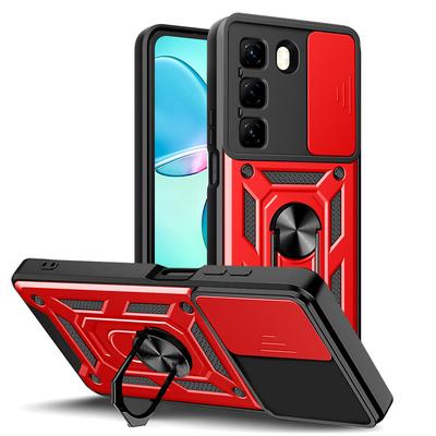 Camera Protect Case for Infinix Hot 50 50i Hot 40 Pro 40i 30 Paly 30i 20 INFINIX Smart 8 Pro 8 + 7 Armor Hybrid Ring Back Cover