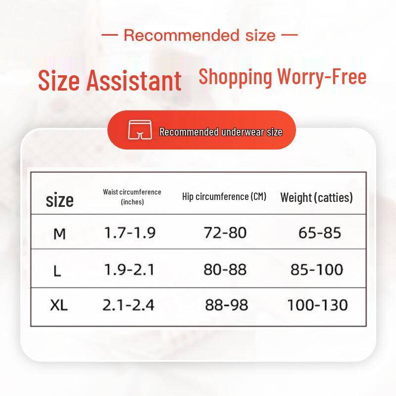 FitonTon Girls' Pure Cotton Japanese Style Mid-Waist Underwear 5-Pack