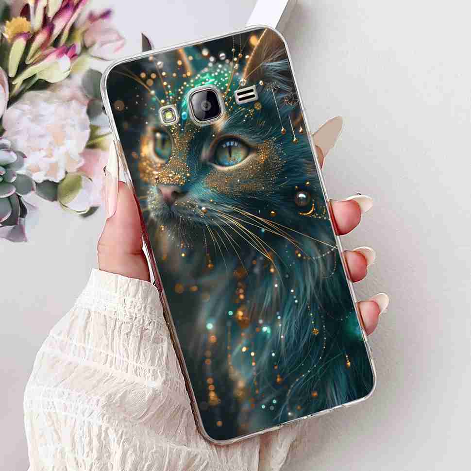 For Samsung Galaxy J5 Case Luxury Painted Cover Soft Slim Phone Case For Samsung J 5 J5 J500Y J500M 2015 Back Cover