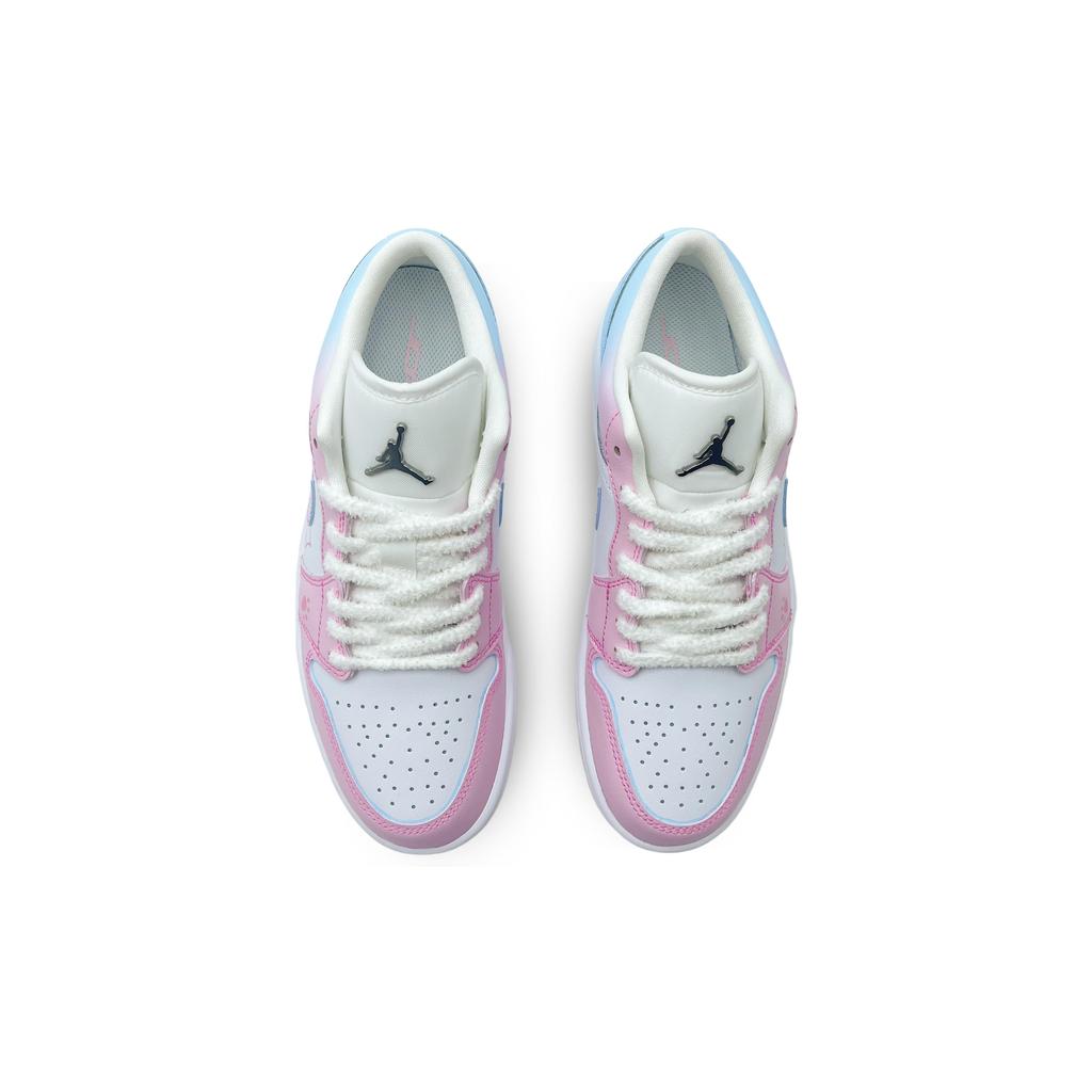 Jordan Air Jordan 1 Vintage Basketball Shoes Women's Low top Pink HM3706-141(Team188-)