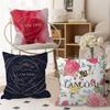 Fashion Pattern L-L-LancomeS Cushion Cover Car Throw Pillow Case For Sofa Car Christmas Gift 40x40cm 45x45cm