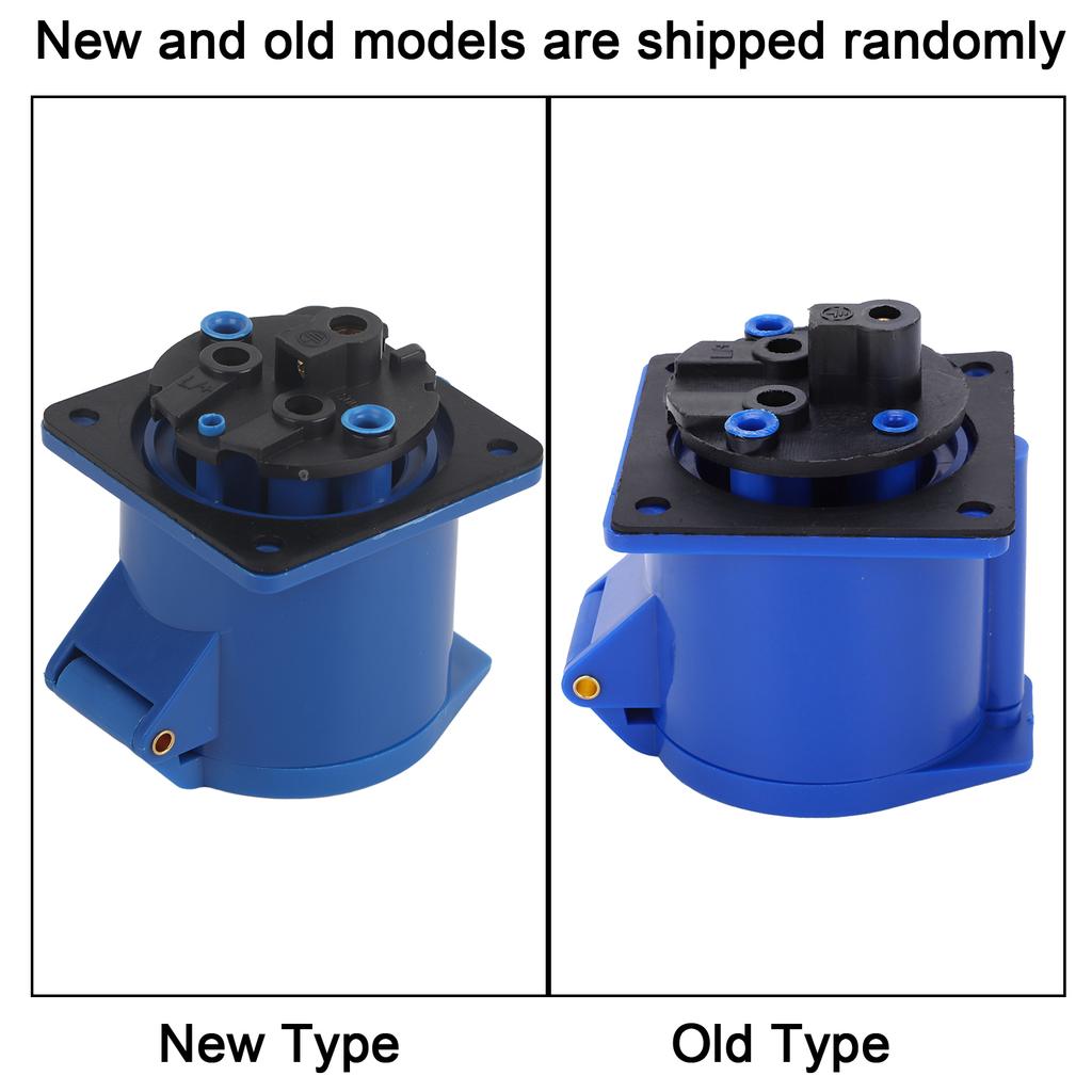 Industrial Power Socket 3‑Pin 1‑Phase Explosion‑Proof Concealed Installation 32A 220‑250V