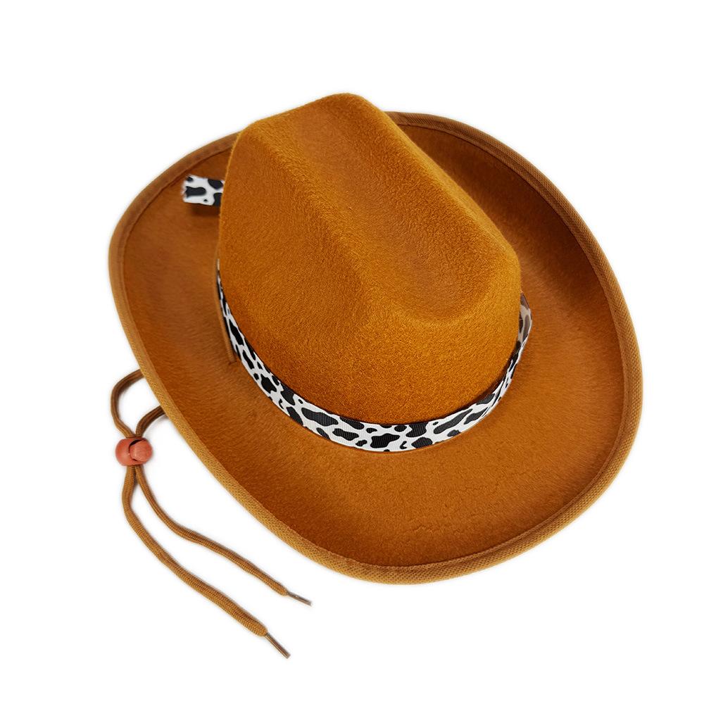 'S Cowboy Hat Festive Performance Costume Hat Western Party Cowboy Hat High-Quality For Carnival Festival Halloween
