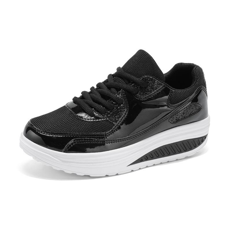 Mode Gold Pailletten Damen Freizeitschuhe Herbstmode Mesh Casual Atmungsaktive Sneaker Outdoor Damen Tenis Laufschuhe Sport Schuhe Plus 36-42