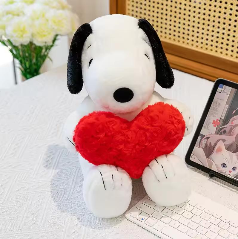 NEW styles Snoopy Cartoon Cute Dog Plush Toy Pillow Sofa Back Plush Doll Gifts For Valentine's Day For Girls Gift Birthday gift