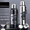 Stainless Steel Vacuum Insulated Travel Flask with Tea Infuser