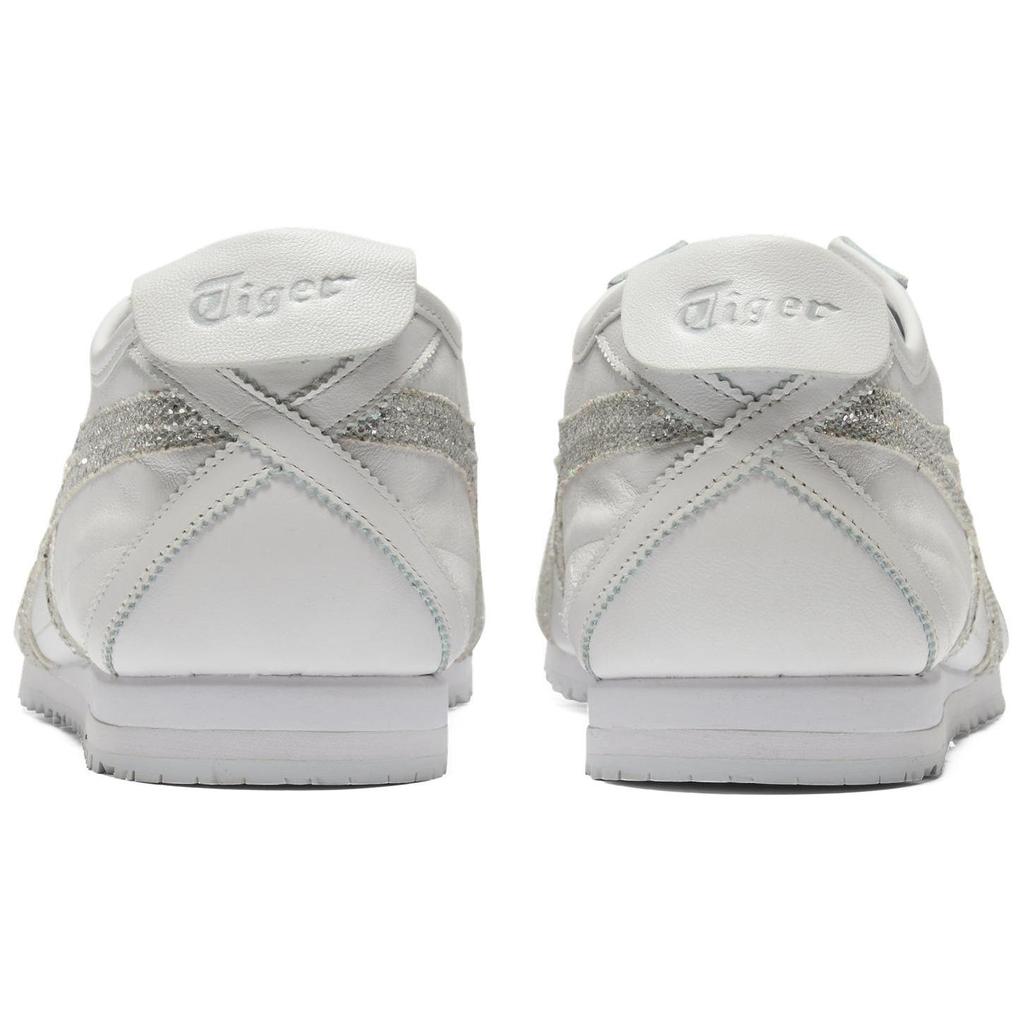 Onitsuka Tiger Mexico 66 SD White Pure Silver Glitter Unisex Sneakers 1183C345-100