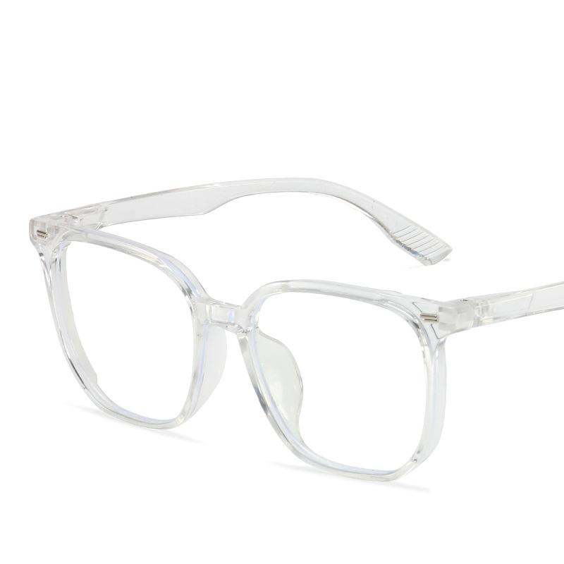 

Женские студенческие повседневные очки для поездок на работу и вождения, модные индивидуальные очки в стиле ретро для отдыха, художественные квадратные простые очки