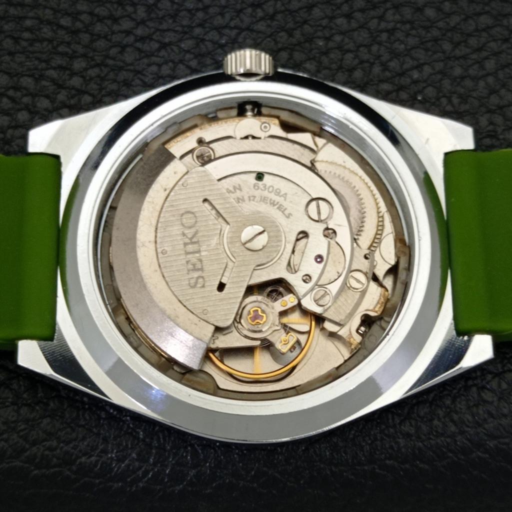 AUTOMATIC VINTAGE REFURBISHED SEIKO 5 JAPAN MENS GREEN DIAL WATCH a440643-9 Sk-a440643-1