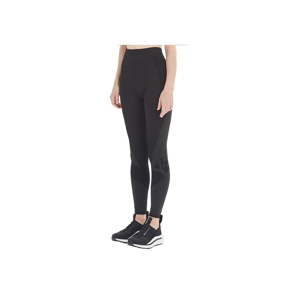 adidas Y-3 Women Classic Seamless Knit Tights Black/Carbon Women Streetwear HB2792