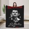 El Mencho Blankets Fleece Summer Air Conditioning Breathable Super Warm Throw Blanket for Bedding Travel Rug Piece