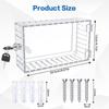 Universal Thermostat Lock Box With Key,Clear Large Thermostat Cover For Thermost