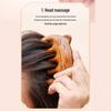 Green Sandalwood Cat Head Meridian Massage Comb - Five-Finger Round Design