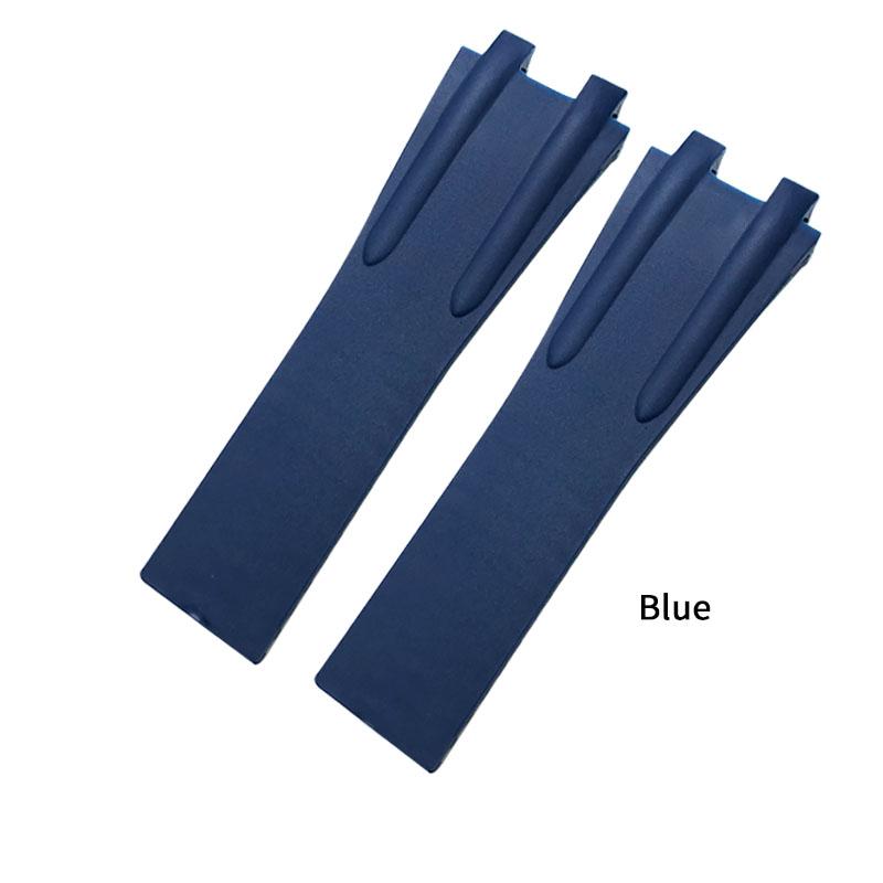 

Силиконовый ремешок для часов 26 мм, подходит для Ulysse Nardin, сине-черный, спортивный, водонепроницаемый, с раскладывающейся пряжкой, аксессуары для часов 26mm