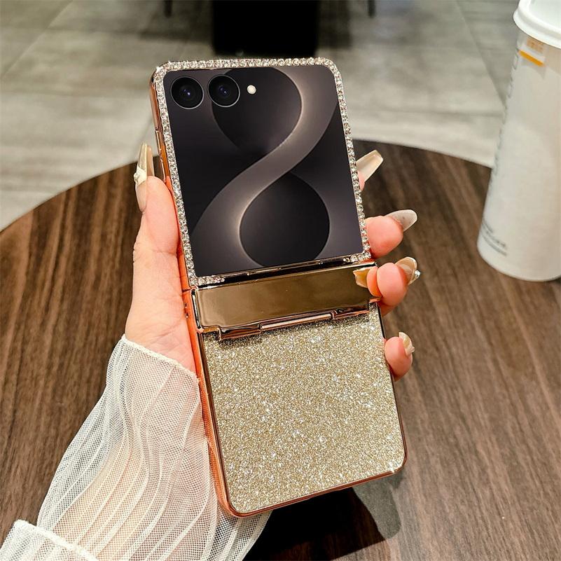 Rhinestone mirdzošs telefona vāciņš priekš Samsung