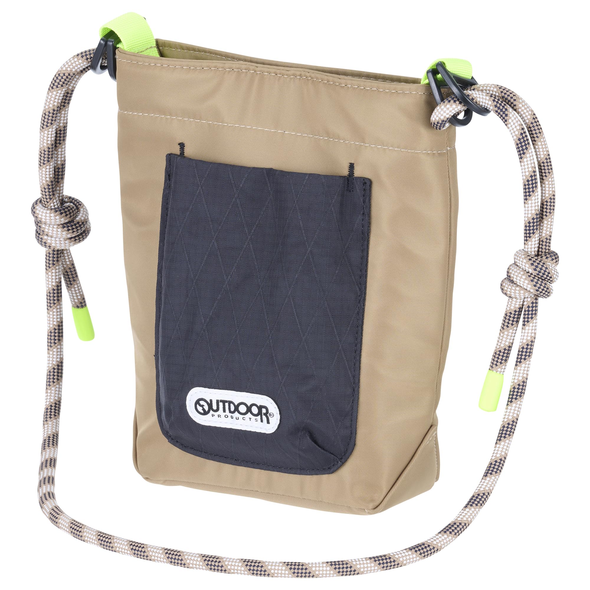 

Hakuba OUTDOOR PRODUCTS Rope Camera Mini Shoulder 4977187005776 Bag, AZ, Large, Khaki, Lightweight, Compact, Water-Repellent, AMZODRCMSBLKK,
