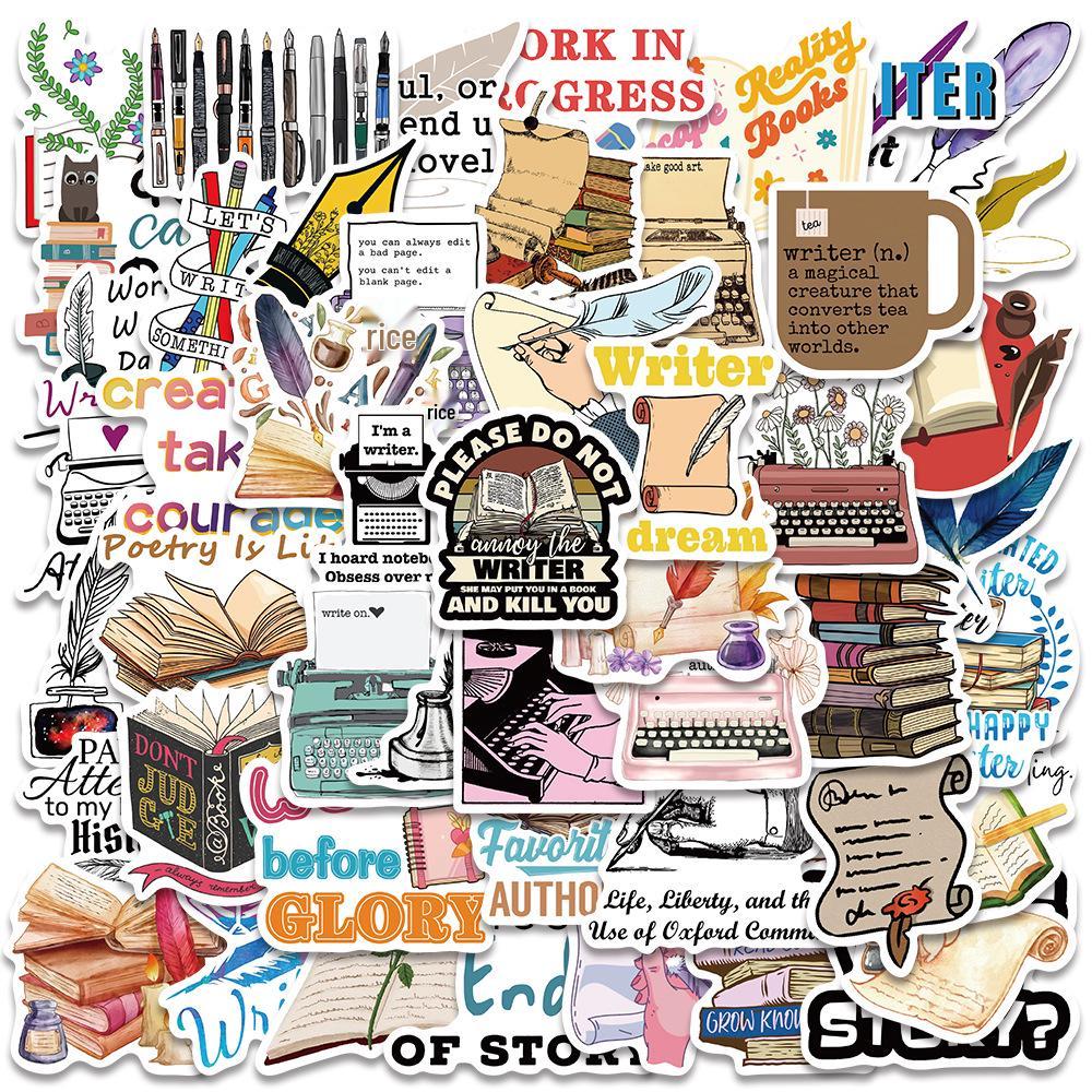 Cross-Border Cartoon Stickers: Waterproof, Creative, and Versatile for Journals, Phones, and Computers.