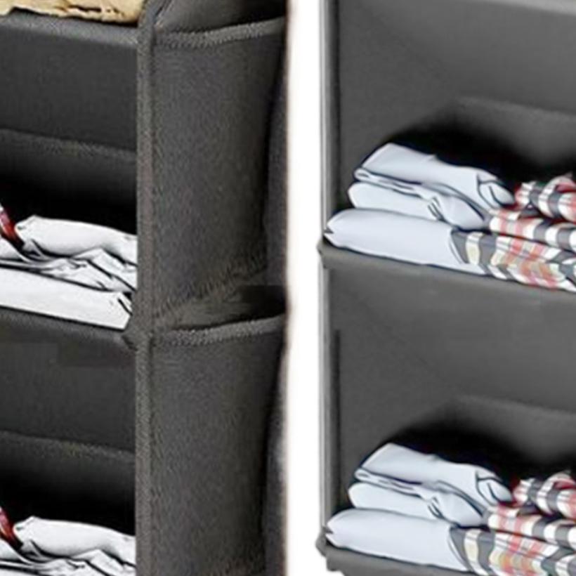3-Layer Narrow Space Organizer Over Door Hanging Organizer Shoe Storage Bag Multi-Pocket RV Wall Mount No Tools