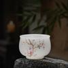 White Jade Porcelain Master Tea Cup