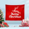 Christmas Tapestry Cross-border New Christmas Party Hanging Cloth Santa Claus Background Fabric
